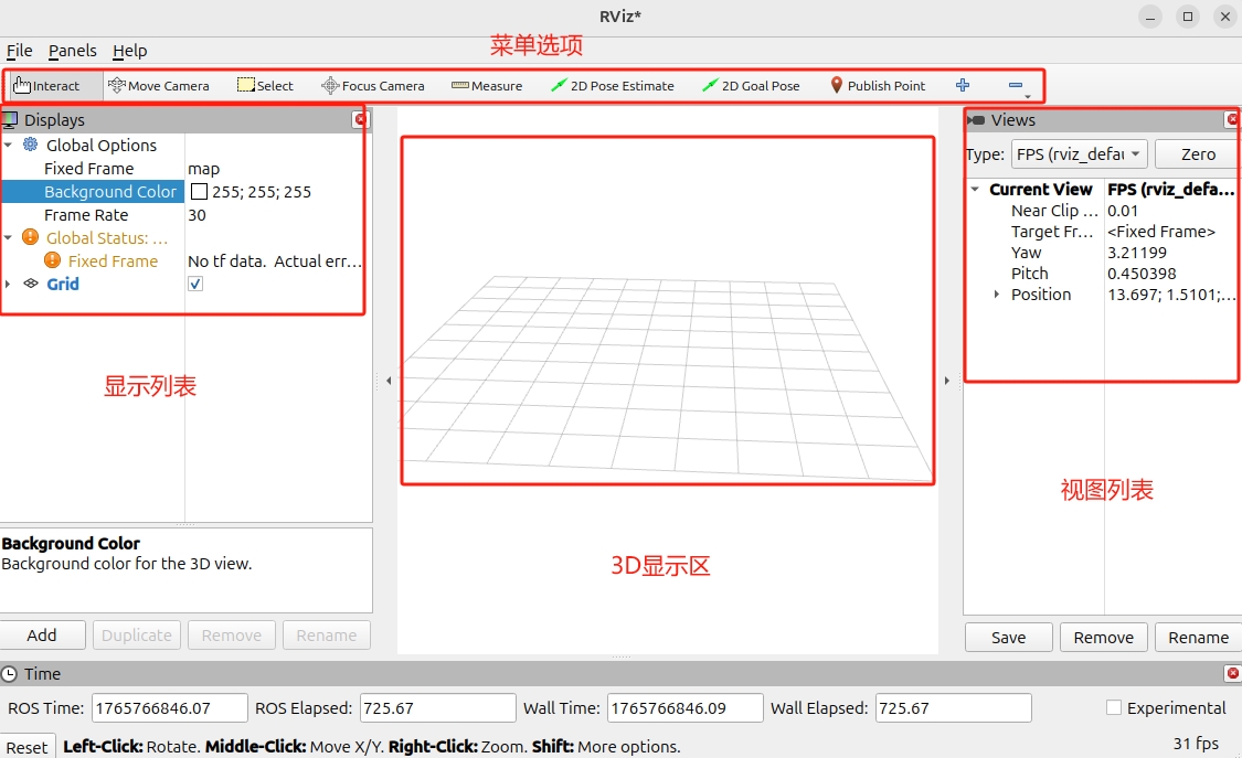 Melfa Rviz 学习使用RVIz | Bistol Lab